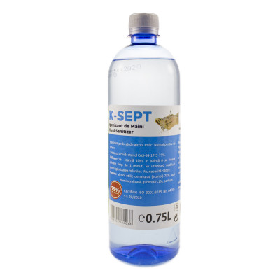 K-SEPT - Soluţie igienizantă pentru m&amp;acirc;ini - 750 ml foto