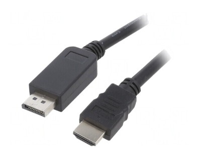 Cablu DisplayPort la HDMI 5m foto