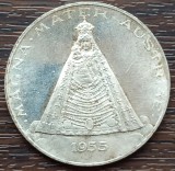 (A1017) MEDALIE DIN ARGINT AUSTRIA - 800 ANI BISERICA MARIAZELL 1157-1957, 20 GR, Europa