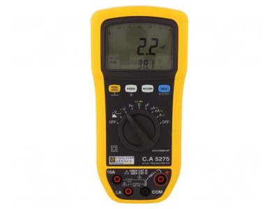 Multimetru Digital LCD True RMS 6000 Conturi foto