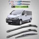 Cumpara ieftin Ștergătoare Nissan Primastar X83 Bus L2H1 (2001&ndash;2006) Hibrid | Set Complet &ndash; TeamCar&reg;