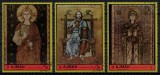 AJMAN 1972 - Arta, mozaicuri bizatine / serie completa