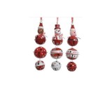 Cumpara ieftin Decoratiune - Iron Bell Puppets Whanger - Red and White - mai multe modele | Kaemingk