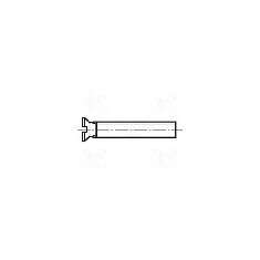 Surub M3, otel, 6mm, cap ingropat, BOSSARD, B3X6/BN373