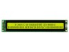 Afişaj LCD STN 40x2 galben-verde LED