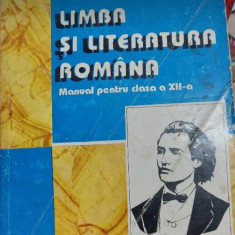 Limba română - manual pentru clasa a XII-a, E. Roșca, E. Neagoe, M. Nebunu