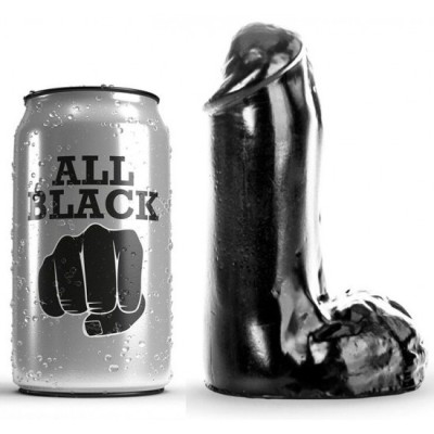 ALL BLACK - DILDO REALISTIC 13 CM foto