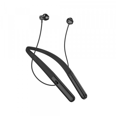 Handsfree Bluetooth HOCO ES73, A2DP, Negru foto