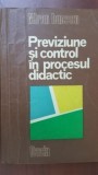 Previziune si control in procesul didactic