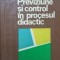 Previziune si control in procesul didactic Miron Ionescu