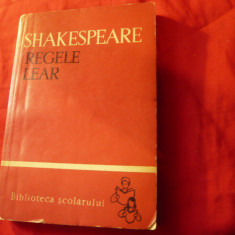 Shakespeare - Regele Lear - Ed.1962 ,prefata si trad.Mihnea Gheorghiu , 256 pag