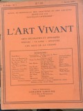 L art vivant -revista in franceza, nr. 1, ianuarie 1925