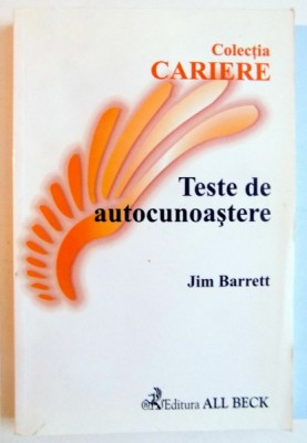 TESTE DE AUTOCUNOASTERE de JIM BARRETT , 2002 foto