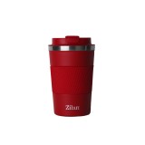 Cana de cafea Zilan ZLN9924 termos, capacitate 510ml, interior din inox, pereti dublii, rosu