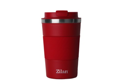 Cana de cafea Zilan ZLN9924 termos, capacitate 510ml, interior din inox, pereti dublii, rosu foto