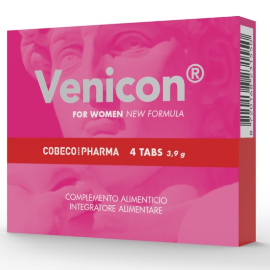 COBECO - VENICON WOMEN&#039;S LIBIDO SUPPLEMENT 4 CAPSULES
