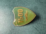 Insigna 1500 ore de zbor scoala piloti militari Romania avion IAK 52 perioada RSR