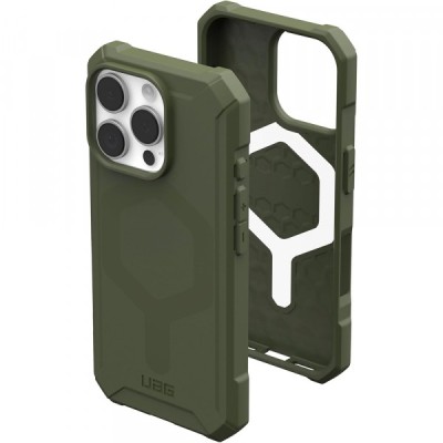 Husa MagSafe pentru Apple iPhone 16 Pro Max, Urban Armor Gear, Essential Armor, Verde foto