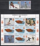 Paraguay 1984 - C&acirc;știgătorii Jocurilor Olimpice de Iarnă - Sarajevo, Serie + Bloc, MNH
