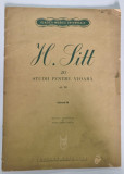 H. SITT , STUDII PENTRU VIOARA , OP. 69 , CAIETUL II , editie ingrijita de ANTON ADRIAN SARVAS , 1966