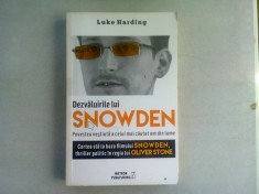 DEZVALUIRILE LUI SNOWDEN. POVESTEA NESTIUTA A CELUI MAI CAUTAT OM DIN LUME - LUKE HARDING foto