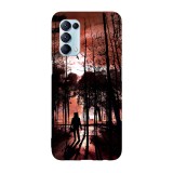 Husa compatibila cu Oppo A52, Viceversa, model Biohazard 4 Resident evil, Silicon, TPU, Transparent, Carcasa