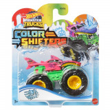 Masina de teren, Hot Wheels, Color Shifters, Shark Wreak, 1:64, HGX09