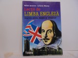 Edith Iarovici; Liliana Mares -- LECTII DE LIMBA ENGLEZA PENTRU NIVEL MEDIU SI AVANSAT - Editura TEORA 1993 - 94 pag.