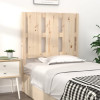 Tăblie de pat, 80,5x4x100 cm, lemn masiv de pin, vidaXL