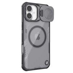 Husa iPhone 16 Nillkin Iceblade Prop Magnetic, fara decupaj camera, negru foto