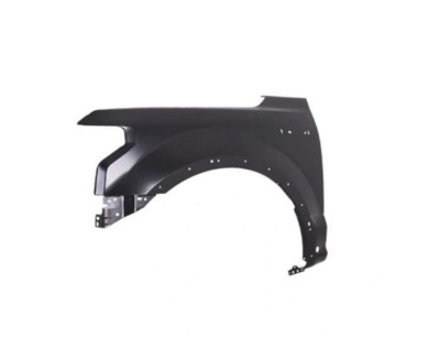 Aripa fata FORD F-SERIES, 11.2014-, partea Stanga, cu gauri pentru Senzori de parcare (PDC), cu gauri ornamente; aluminiu foto