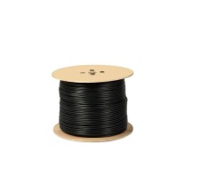 Cablu RG 59 coaxial cupru 100% cu alimentare 2x0.75 mm tambur 305 m SafetyGuard Surveillance foto