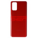 Capac Baterie Samsung Galaxy S20 Plus G985, Compatibil, Bulk, Rosu
