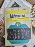 Manual matematica cls a XI-a vintage