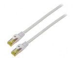 Cablul Patch S/FTP 6a 1m LSZH gri 27AWG, Lanberg