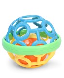 Minge dentitie si zdranganitoare pentru bebelusi - 23x23 cm