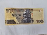 Zimbabwe 100 Dollars 2020 Noua