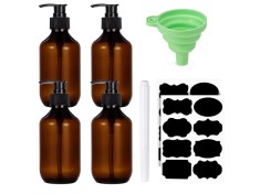 SOSPIRO Pachet de 4 sticle de sampon goale reincarcabile de 300 ml - RESIGILAT foto