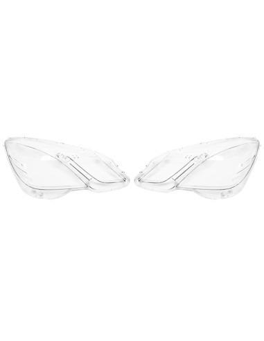 Set 2 sticle faruri pentru Mercedes E-Class W212 Non Facelift (2009 - 2012)