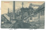 5707 - RESITA, Caras-Severin, The blast furnaces at the IRON Plant, Railway, Romania - old postcard - unused