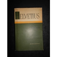 Helvetius - Despre spirit (1959, editie cartonata impecabila)