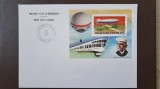 ZEPPELIN 1976 Mauritania Bl15 FDC, Altul, Europa