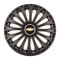 Set 4 Capace Roti, potrivite jantelor de R14, pentru Chevrolet, model dino Negru