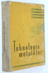 Tehnologia metalelor - 1962 foto