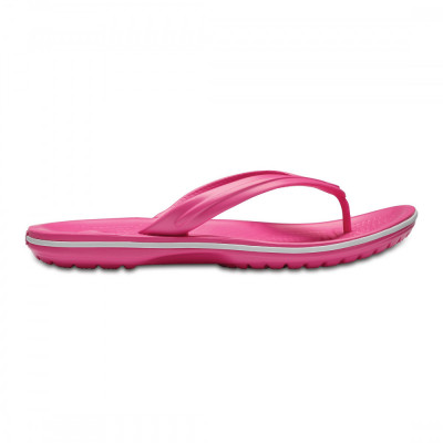 Slapi Crocs Crocband Flip Roz - Paradise Pink foto