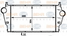 Radiator intercooler RENAULT LAGUNA II (BG0/1) (2001 - 2016) HELLA 8ML 376 723-291 foto