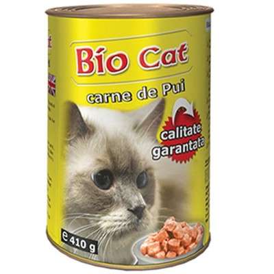 HRANA UMEDA PENTRU PISICI BIOCAT PUI 410GR (24 BAX) foto