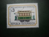 HOPCT TIMBRE MNH 753 CALEA FERATA ELECTRICA-TREN 1983 -1 VAL AUSTRIA, Nestampilat