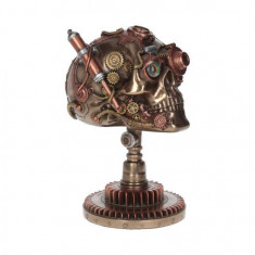 Statueta craniu steampunk Bionic foto