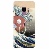 Husa silicon pentru Samsung S9, Great Wave Fish